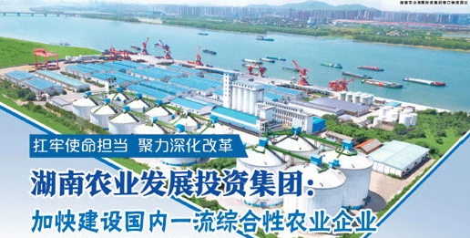 湖南農(nóng)業(yè)發(fā)展投資集團：加快建設國內一流綜合性農(nóng)業(yè)企業(yè)